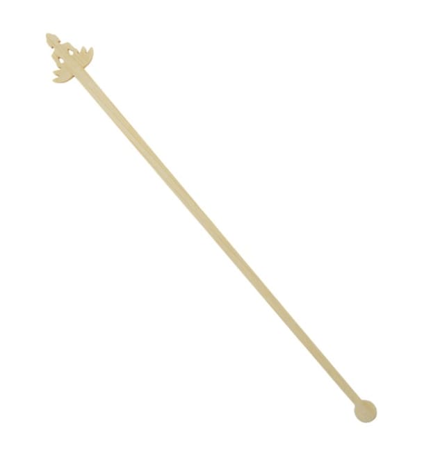 Agitador de Bambú “Bouddha 1” para Bebida 18cm (600 Uds) Agitador de Bambú “Bouddha 1” para Bebida 18cm (600 Uds)