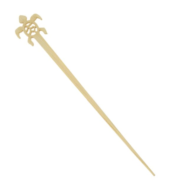 Agitador de Bambú Tortuga para Bebida 12cm (50 Uds) Agitador de Bambú Tortuga para Bebida 12cm (50 Uds)