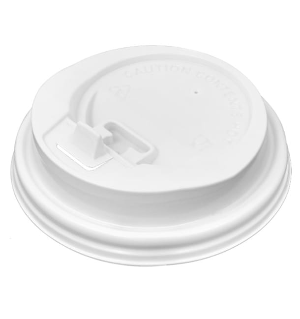 Tapa SIP de PS para Vaso Cartón Blanca Ø8,0cm (1.000 Uds) Tapa SIP de PS para Vaso Cartón Blanca Ø8,0cm (1.000 Uds)