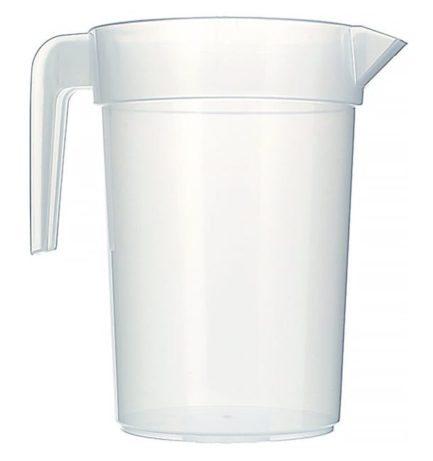 Jarra de Rebujito PP Transparente 1.000ml (10 Uds) Jarra de Rebujito PP Transparente 1.000ml (10 Uds)