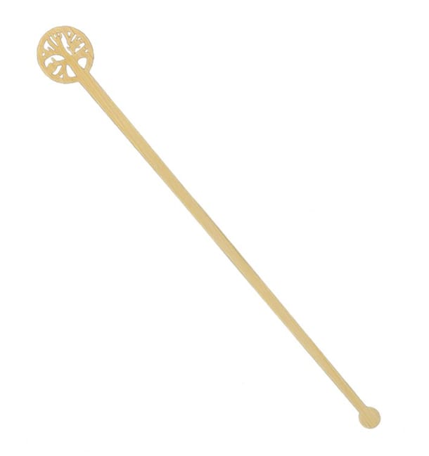 Agitador de Bambú Árbol de la Vida para Bebida 18cm (600 Uds) Agitador de Bambú Árbol de la Vida para Bebida 18cm (600 Uds)