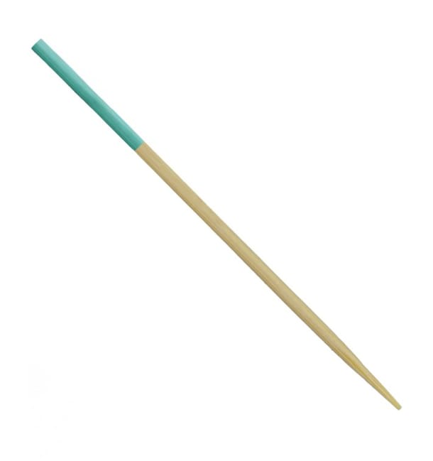 Pincho de Bambú Punta Turquesa 7cm (3.600 Uds) Pincho de Bambú Punta Turquesa 7cm (3.600 Uds)