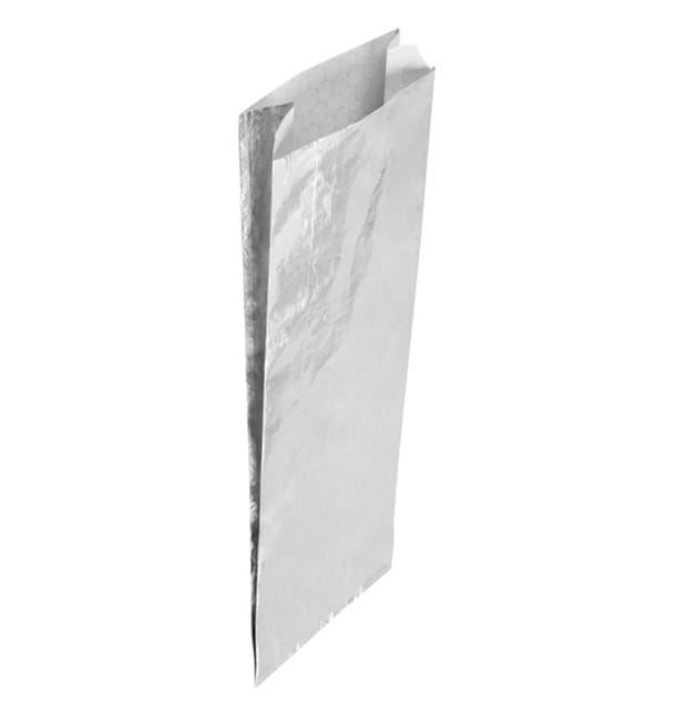 Papel Aluminio Antigrasa Plata 26*10,3+5cm (2000 Uds) Papel Aluminio Antigrasa Plata 26*10,3+5cm (2000 Uds)