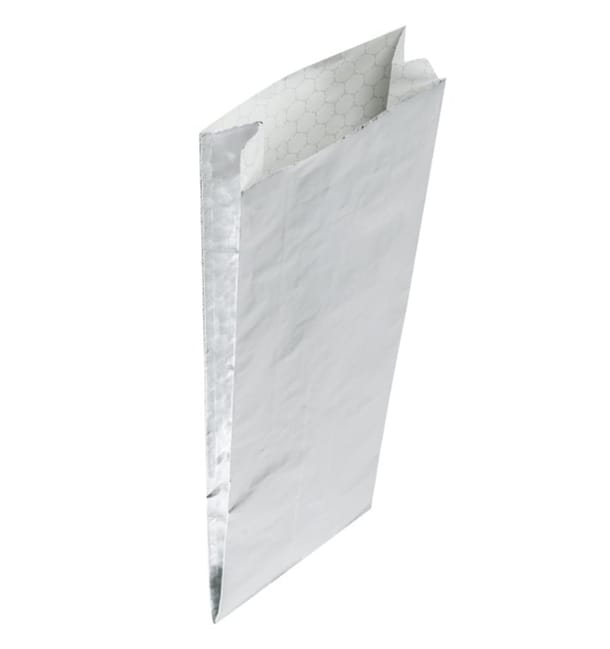 Papel Aluminio Antigrasa Plata 31,5*10,3+5cm (250 Uds) Papel Aluminio Antigrasa Plata 31,5*10,3+5cm (250 Uds)