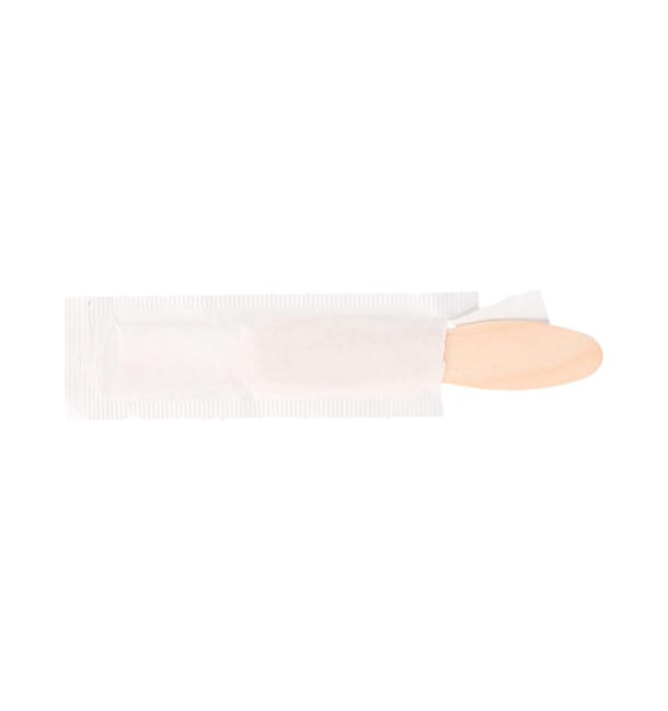 Cucharilla de Madera para Helados Enfundada 75mm Cucharilla de Madera para Helados Enfundada 75mm