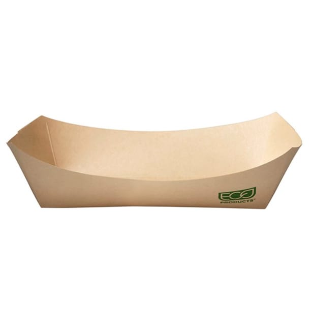 Barqueta Kraft 350ml 10,6x7,3x4,5cm (125 Uds) Barqueta Kraft 350ml 10,6x7,3x4,5cm (125 Uds)