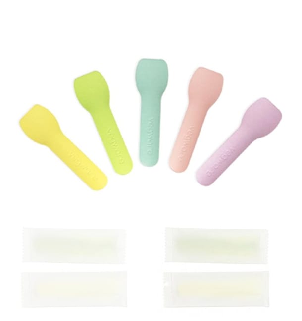 Cucharita Cartón Enfundada para Helado ‘'Tutti Frutti'’ 9cm (2.000 Uds) Cucharita Cartón Enfundada para Helado ‘'Tutti Frutti'’ 9cm (2.000 Uds)