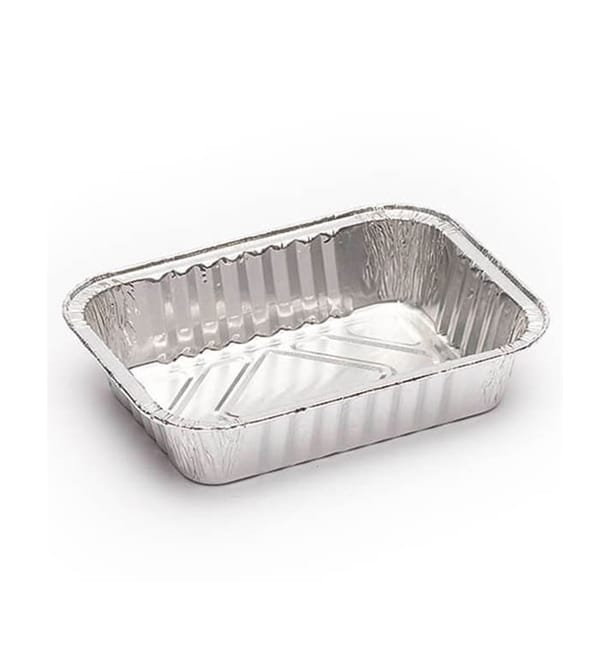 Bandeja de Aluminio 156x116mm 360ml Bandeja de Aluminio 156x116mm 360ml