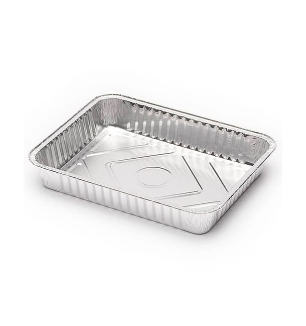 Bandeja de Aluminio 226x175mm 1000ml (100 Uds)