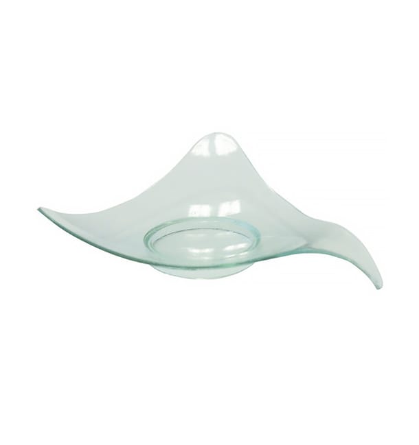 Plato Degustacion Triangular con Asa Trans. 8cm Plato Degustacion Triangular con Asa Trans. 8cm