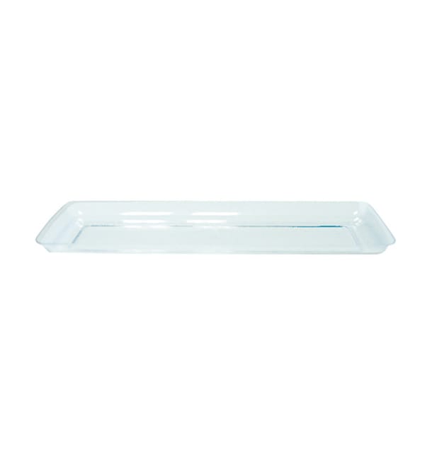Bandeja Plastico Degustacion Water Green 6,5x19 cm Bandeja Plastico Degustacion Water Green 6,5x19 cm