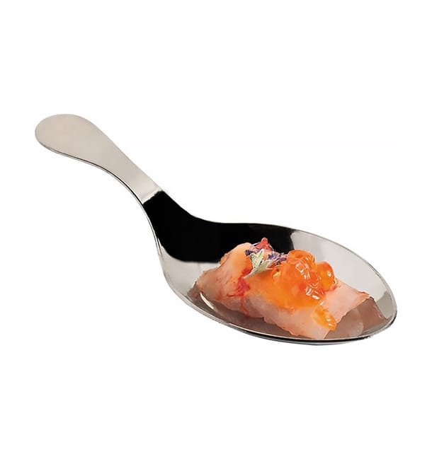 Cucharita Plastico para Salsas Plateado 10 cm Cucharita Plastico para Salsas Plateado 10 cm