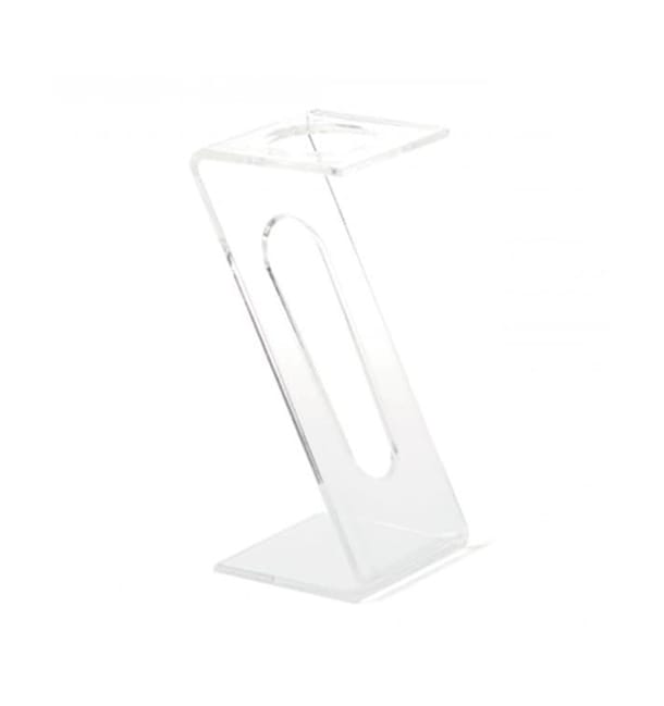 Stand de Plastico para Copas 1 Hueco Transp. Stand de Plastico para Copas 1 Hueco Transp.