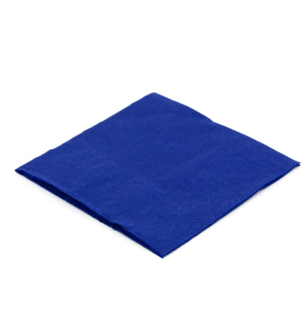 Servilleta de Papel Cocktail 20x20cm Azul Servilleta de Papel Cocktail 20x20cm Azul